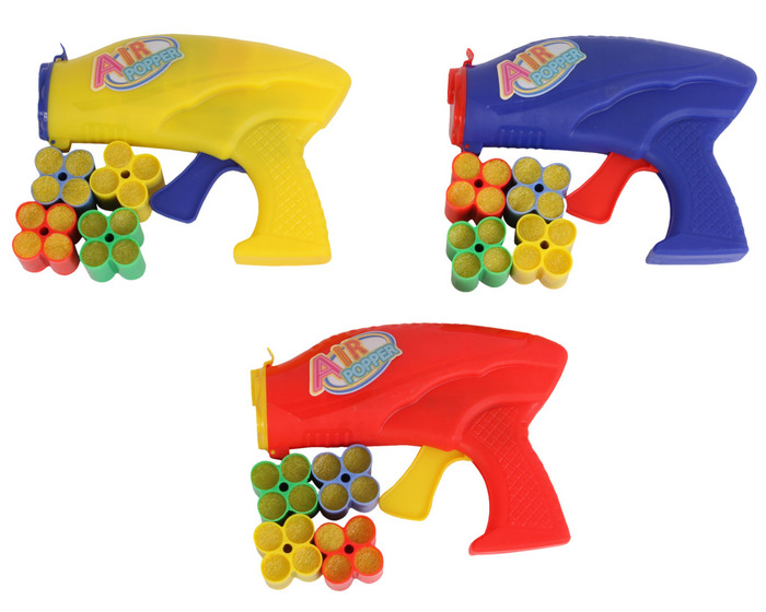 Konfettipistol med 4 patroner/16 skud